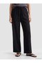 Lcwaikiki Classic Black Elastic Waist Wide Leg Women's Trousers - 2