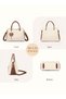 Women's Versatile Contrast Color Shoulder Bag, Ladies Large Capacity Crossbody Bag Handbag Tote Bags Clutch Bag - 5