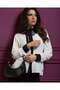 Women Elegant PU Leather Tote Cross Bags Ladies Bag, Large-Capacity Zipper Closure Shoulder and Satchel Handbag - 3