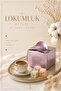 25 Pieces Gold Silver Turkish Delight Box |   Promise Engagement Wedding Mawlid Gift Cardboard Turkish Delight Box |   Premium Gold Silver - 2