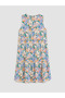 Lcw Everyday Mixed V-Neck Floral Layered Mini Dress - 3
