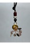 Fengshui Gold Money Chakra Natural Stone Keychain - 5