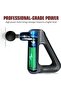 Triangular Fascia Gun LCD Electric Massage Gun with 8 Replaceable Heads & 32 Vibration Gears - 4