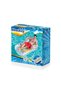 Lux Inflatable Lounge Chair with Cup Holder - Lux Sea Bed with Seat - Delux Lounge Sea Bed - Inflatable Cool Pool Lounge Chair - Sea Lounge Chair 161X84 Cm. - 7