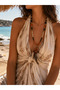 Nayara Bohemian Dreamcatcher Feathered Natural Stone Necklace - 2