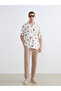 قميص رجالي من NEVAVM بتصميم Regular Fit Resort Yaka Patterned - 2
