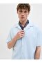 Blue Striped Men's T-Shirt 12285711 - 6