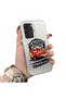 Samsung Galaxy S22 Compatible Hard Acrylic Back Silicone Edge Lens Protection Case