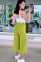 Aerobin Fabric Skirt Trousers 6Y327 - 4