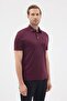 Polo Collar 100% Mercerized Cotton Men's T-Shirt - 2