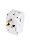 3 Way Travel Adapter with USB Ports, CHP8035W/56 - 4