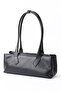 Genuine Leather Black Floater Women's Shoulder Bag - 4
