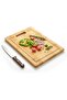 Adn Shop Rectangular Bamboo Cutting Board (34X24 cm) |   , Chopping Board with Grooves and Handles - 2