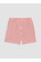 Ecru Printed Girls' Shorts Set - 4
