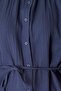 Women's 100% Cotton Muslin Oversize Hijab Shirt Tunic Navy Blue - 6
