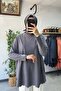 Oversize Tunik Antrasit - 4