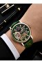 Automatic Special Premium Leather Cord Men's Wristwatch 5 Atm Water Resistant 2 Year Warranty Rw.Ws07 - 2