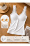 Women's Camisole Modal Cotton Lycra Padded 2-Piece Bra Undershirt - 2