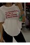 I'M Boring Baby All I Do Is Make Money Printed White T-Shirt - 2