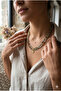 Handmade Colorful Sand Beaded 5-Row Authentic Necklace - 3