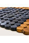 Toba Natural-Black Wooden Mat - 3