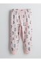 Lcw Kids Pink Crew Neck Floral Baby Girl Pajamas Set - 4