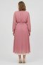 Women Pleated Maxi Dress, Mauve - 4