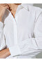 Off White Puff Sleeve Fitted Shirt - 4