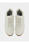 Men Textured Stitch Detail Lace-Up Casual Sneakers - 5
