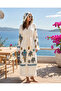 100% Cotton Premium Muslin Bathrobe - Standard Size Beach Robe - 5