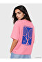 Lcw Vision Pink 100% Cotton Oversize Women's T-Shirt - 4