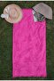 70X140 cm Jacquard Patterned Modern Design Unisex Beach Towel - 2
