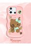 Redmi 11A Compatible Case Camera Protector Pink Silicone Couple Phone Case Kitty Pattern - 2