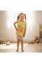 Children's Cotton Printed Yellow Color 2-Piece Set Cb1046 - 2