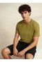 Men Slim Fit Crew Neck Short Sleeves Graphic Print T-shirt - 5