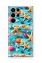 Samsung Galaxy S23 Ultra Compatible Printed Transparent Phone Case |   Collection: Summer Beach Tropical