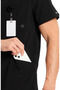 Infinity Cke900A Men's Scrubs Single Top – Imported, 4-Way Stretch, Moisture-Wicking Premium Doctor/Nurse Top - 5
