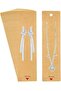 Premium Kraft Jewelry Display Card 100 Pieces |   Necklace and Earring Presentation Card