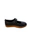 Women's Transparent Sole Perforated Top Strap Summer Ballerinas - 3