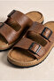 Men's Orthopedic Comfortable Slippers Double Monta Flexible and Stitched Daily Slippers - 3