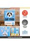 Nostalgic-Art Retro Storage Container L, 3 L, Cat Food – Love Mix – Gift Idea for Cat Owners, Kur - 3