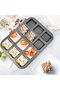 12-Piece Fireproof Non-Stick Square Muffin & Cupcake Brownie Mold 35cm X 27 cm