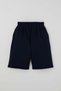 Boy's Shorts Set with Colorful Text Printed Shorts with Pockets, Ages 6-12, Blue - 5