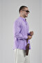 Trend Biz Classic Regular Fit Stand Collar Linen Shirt - 5