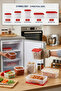 ❄️   Set of 5 Deep Freezer Storage Containers |   No Frost Bpa-Free Freezer Storage Containers - 2