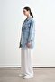 Stone Long Denim Jacket - 2