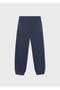 Boy's Jogger Sweatpants Navy Blue - 2