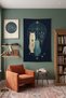 Mystical Three Cats Themed Wall Covering – Modern Decorative Quality Fabric Tapestry Wall Tapestry
