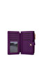 Women's Faux Leather Purple Wallet - 4