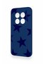 Redmi Note 15 Pro 5g Compatible Navy Blue Star Patterned Silicone Case - 4